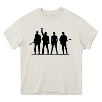 Cream u2 silhouette the joshua tree tour poster Heavy Core Tee - linhVisuals