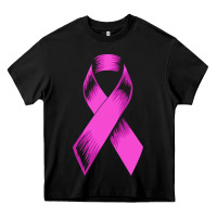 Black breast cancer t  shirt breast cancer care pink ribbon    breast cancer Heavy Core Tee - linhVisuals