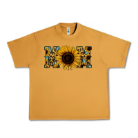 Peanut Butter Sunflower Leopard Mom Urban Heavy Tee - Jasminsmagicworld