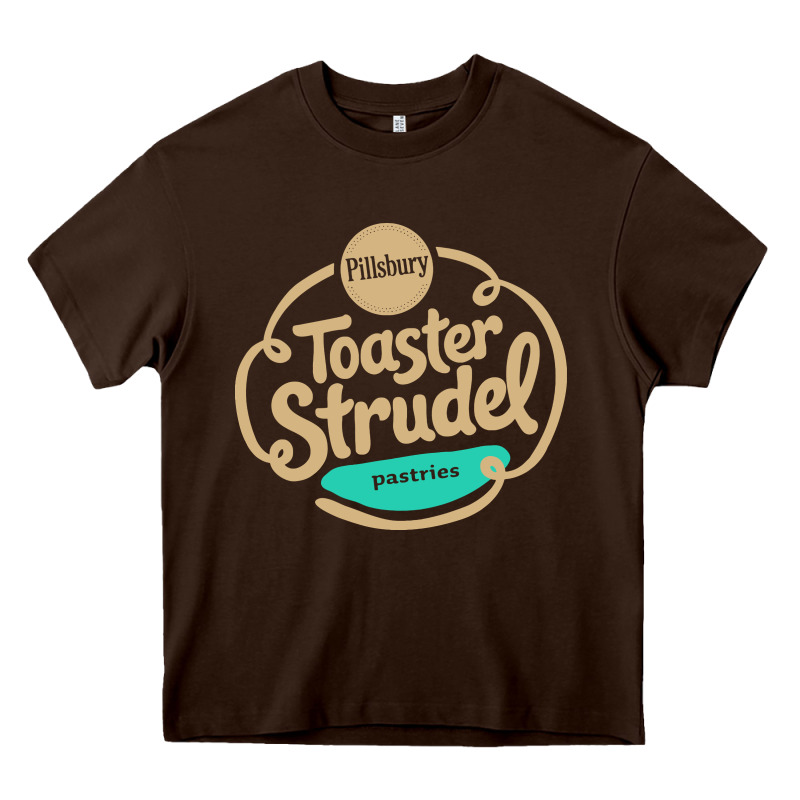 Toaster Strudel Pastry Heavy Core Tee by linhVisuals | Teevron