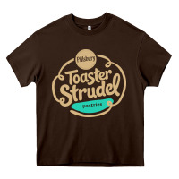 Chocolate Brown toaster strudel pastry Heavy Core Tee - linhVisuals