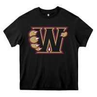 Black whitney high school Heavy Core Tee - linhVisuals