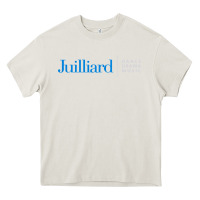 Cream juilliard Heavy Core Tee - linhVisuals