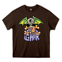 Chocolate Brown monster gwar movie Heavy Core Tee - linhVisuals