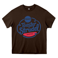Chocolate Brown toaster strudel pastry Heavy Core Tee - linhVisuals