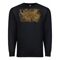 Black Camouflage Leopard Background Premium Sweatshirt - Jasminsmagicworld