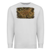 Dove Grey Camouflage Leopard Background Premium Sweatshirt - Jasminsmagicworld