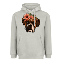 Moon Dust floral boxer Heavyweight Hoodie - Jasminsmagicworld