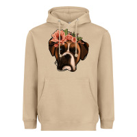Mushroom floral boxer Heavyweight Hoodie - Jasminsmagicworld