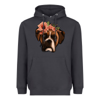 Smoke floral boxer Heavyweight Hoodie - Jasminsmagicworld