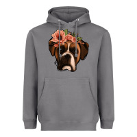 Storm floral boxer Heavyweight Hoodie - Jasminsmagicworld