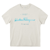 Cream SALVATORE TSHIRT Heavy Core Tee - linhVisuals