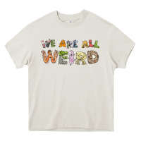 Cream we are all weird Heavy Core Tee - linhVisuals