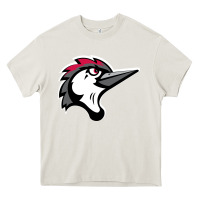 Cream fayetteville woodpeckers Heavy Core Tee - linhVisuals