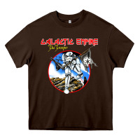 Chocolate Brown international grup music  galactic empire Heavy Core Tee - linhVisuals