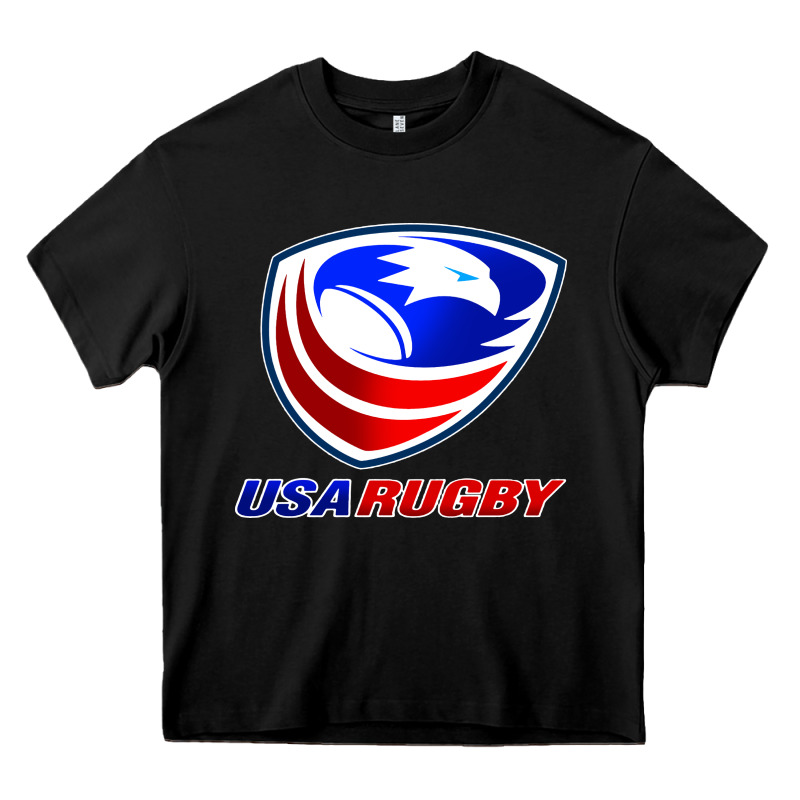 Usa Rugby Heavy Core Tee by linhVisuals | Teevron
