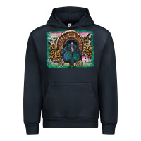 Navy thanksgiving turkey with background Urban Hoodie - RanaPortraitStore