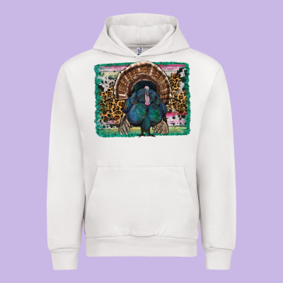 Thanksgiving Turkey With Background Urban Hoodie Designed By Ranaportraitstore