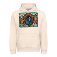 Sandshell thanksgiving turkey with background Urban Hoodie - RanaPortraitStore