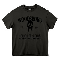Asphalt woodsboro horror film club scream Heavy Core Tee - linhVisuals