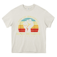Cream keep the immigrants deport the racists Heavy Core Tee - linhVisuals