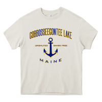 Cream cobbosseecontee lake me pullover hoodie Heavy Core Tee - linhVisuals