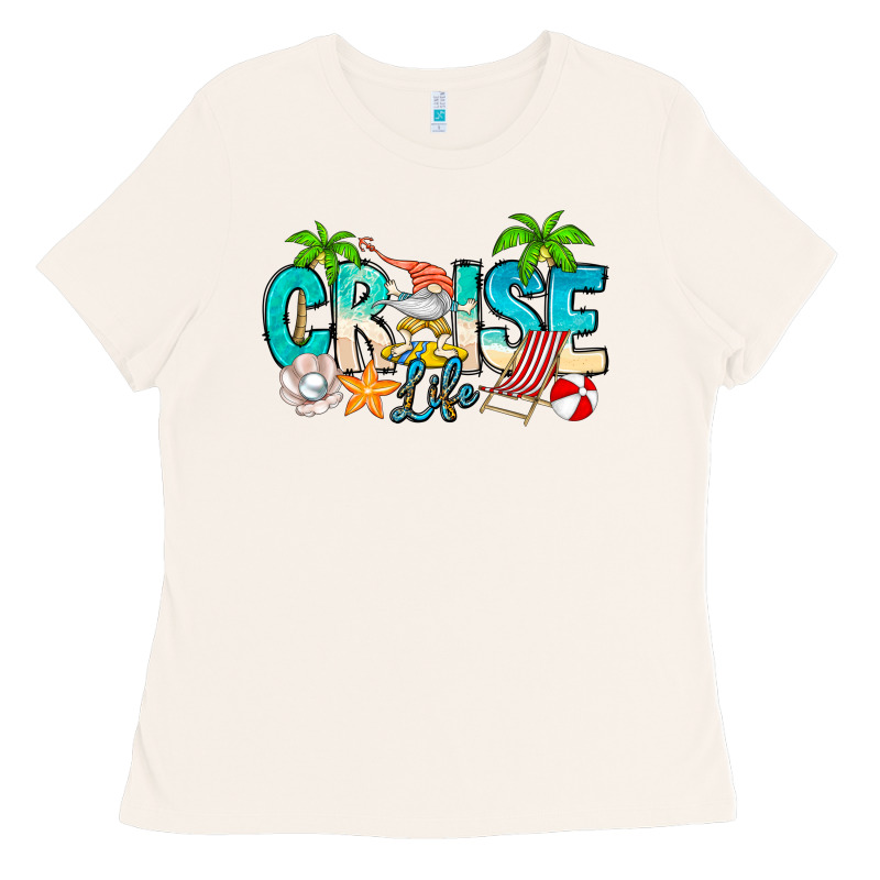 Cruise Life Ladies Tee by CowhideDigitalArt | Teevron