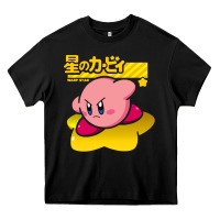 Black kirby Heavy Core Tee - linhVisuals