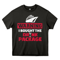 Asphalt cruise drinking package t shirt Heavy Core Tee - linhVisuals