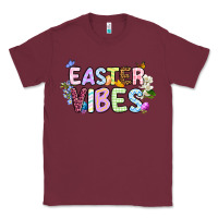 Burgundy Easter vibes Classic Tee - OliviaCreatesArt