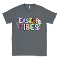 Charcoal Heather Easter vibes Classic Tee - OliviaCreatesArt