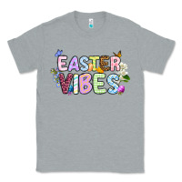 Heather Grey Easter vibes Classic Tee - OliviaCreatesArt