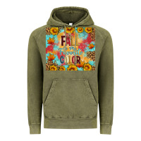 Vintage Olive Fall is my favorite color tumbler Vintage Hoodie - Artiststas