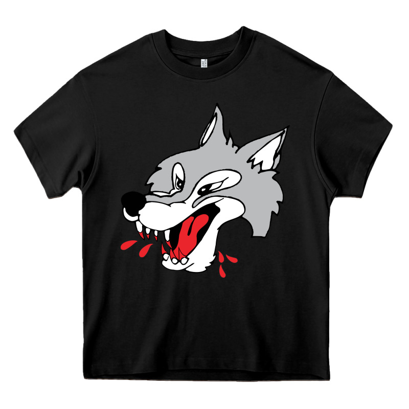 Sudbury Wolves Heavy Core Tee by linhVisuals | Teevron