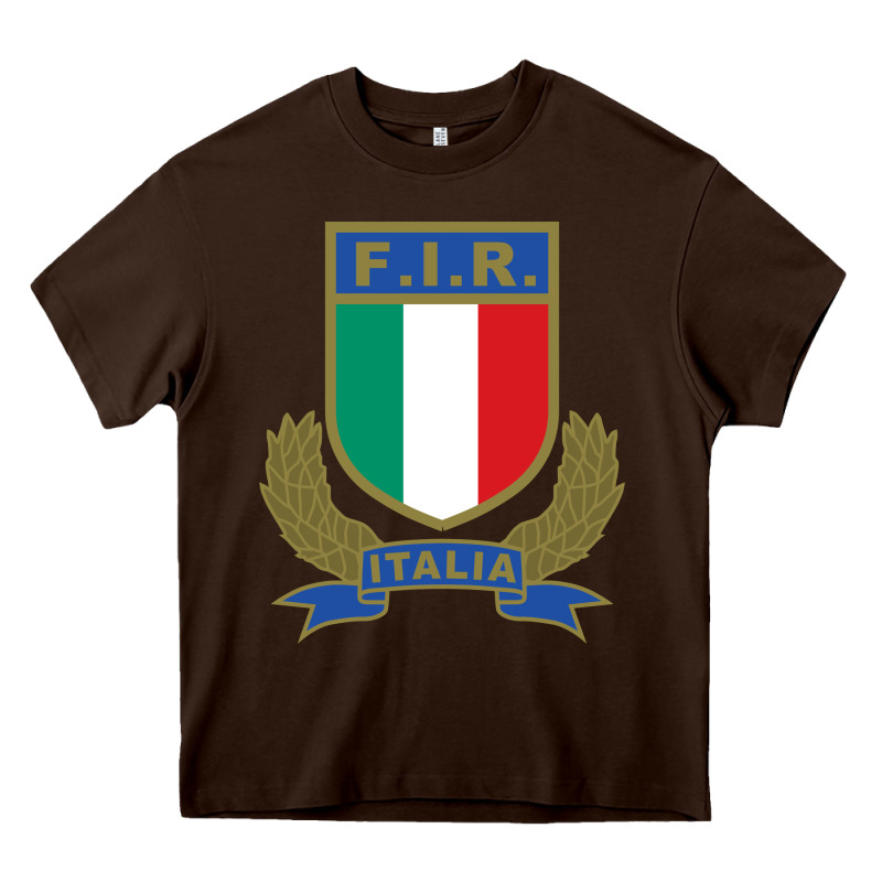 Italian Rugby Federation Heavy Core Tee by linhVisuals | Teevron