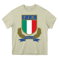 Mossy italian rugby federation Heavy Core Tee - linhVisuals