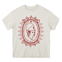 Cream Union College Heavy Core Tee - linhVisuals
