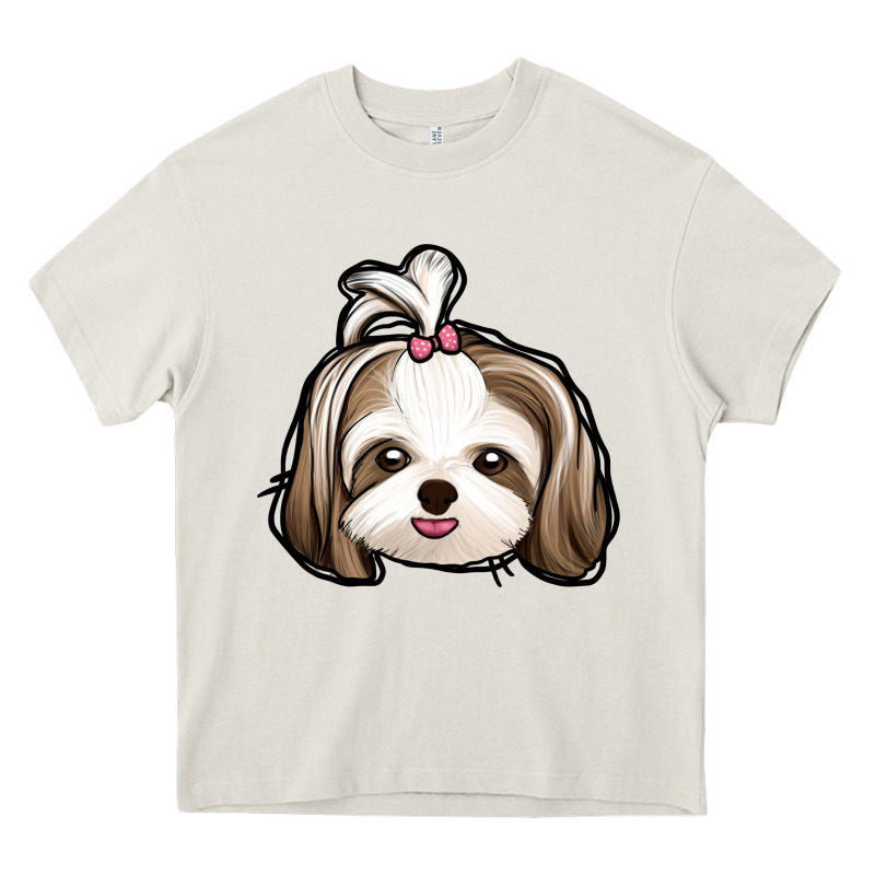 Shih Tzu Heavy Core Tee by Jasminsmagicworld | Teevron
