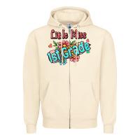 Sandshell little miss first grade Zipper Hoodie - Jasminsmagicworld