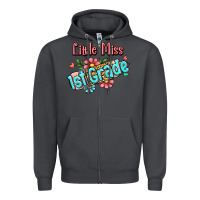 Smoke little miss first grade Zipper Hoodie - Jasminsmagicworld
