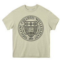 Mossy Wellesley College Heavy Core Tee - linhVisuals