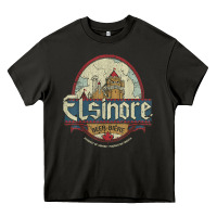 Asphalt elsinore beer 1983 t shirt Heavy Core Tee - linhVisuals
