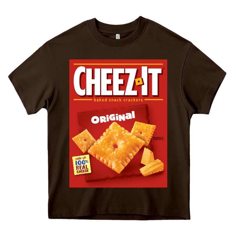 Cheez It Original Box Front Sweatshirt Heavy Core Tee by linhVisuals | Teevron