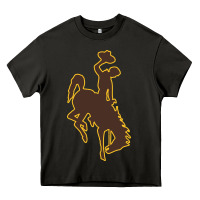 Asphalt wyoming athletics Heavy Core Tee - linhVisuals