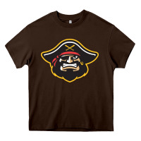 Chocolate Brown bradenton marauders Heavy Core Tee - linhVisuals