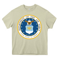 Mossy department of the air force Heavy Core Tee - linhVisuals