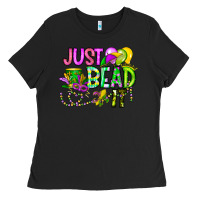 Black Just Bead it Ladies Tee - CowhideDigitalArt