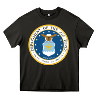 Asphalt department of the air force Heavy Core Tee - linhVisuals