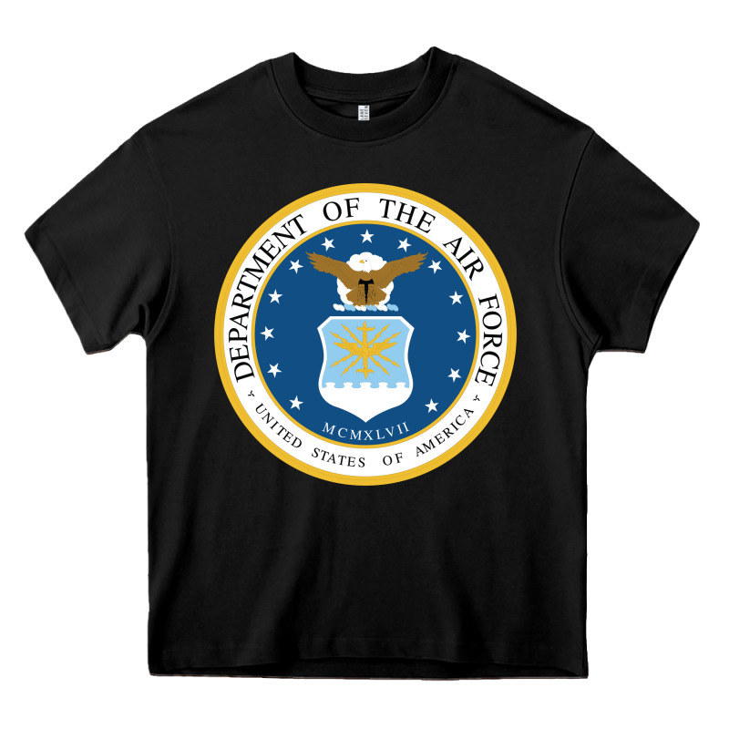 Department Of The Air Force Heavy Core Tee by linhVisuals | Teevron