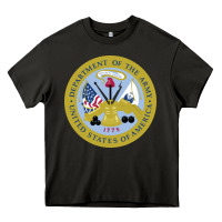 Asphalt department of the army Heavy Core Tee - linhVisuals